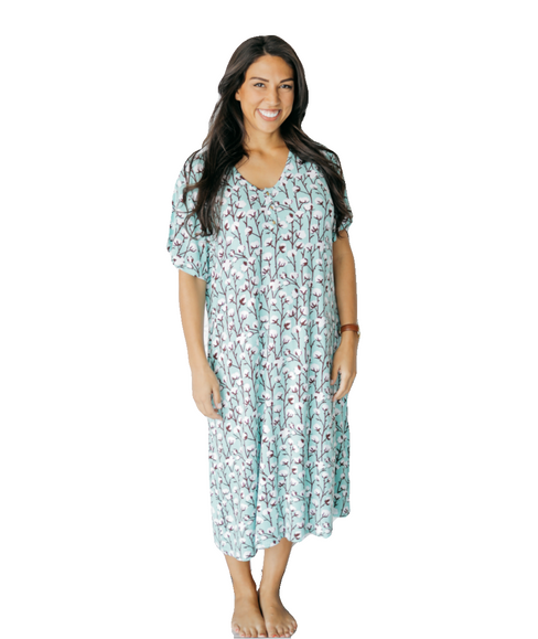 Cottonboll 24/7 House Dress from Undercover Mama for Pregnancy, Breastfeeding and Everyday.