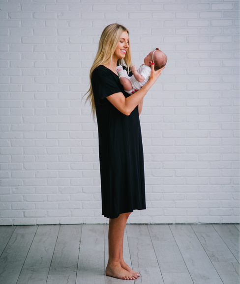 Black 24/7 House Dress from Undercover Mama